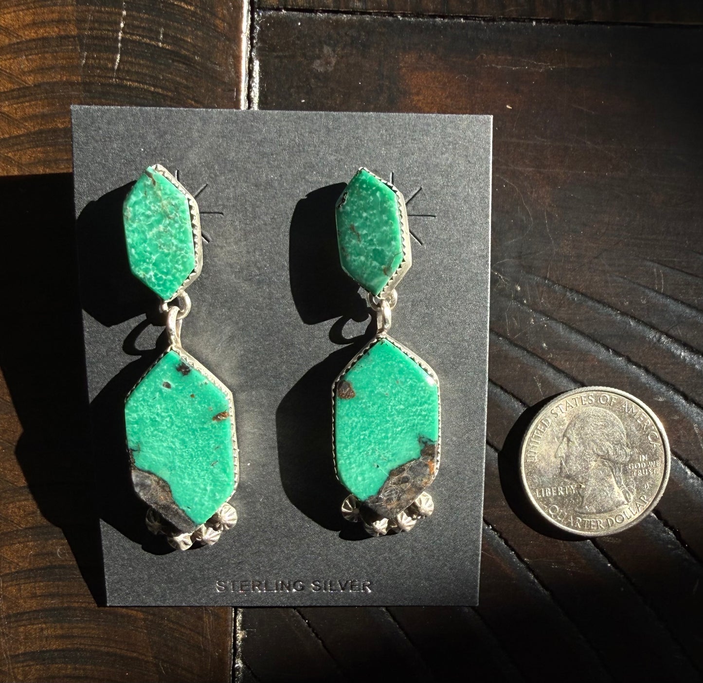 Authentic Gia Dangle Earrings