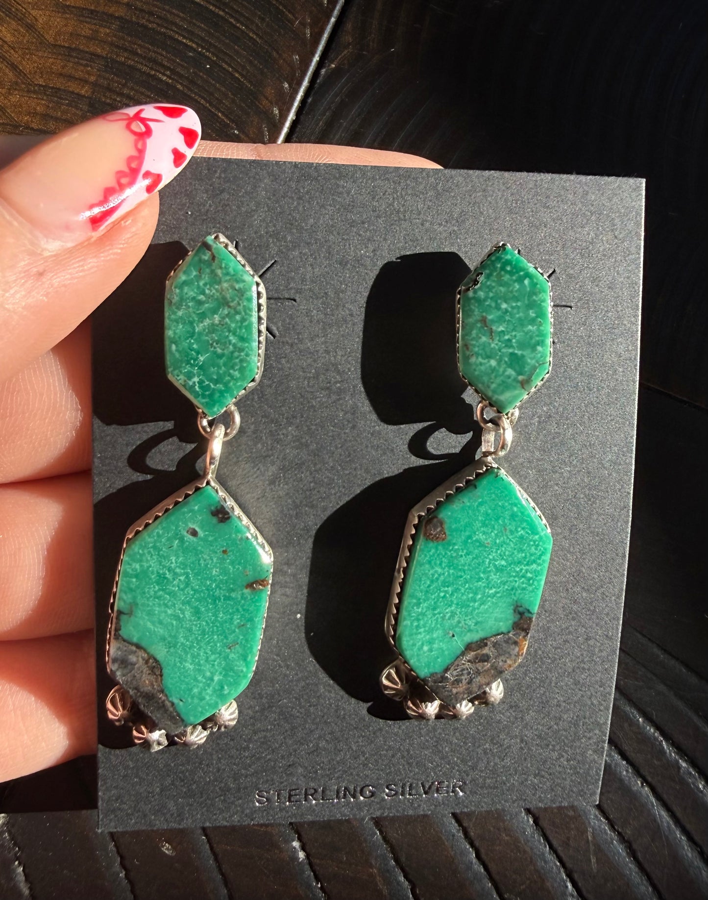 Authentic Gia Dangle Earrings