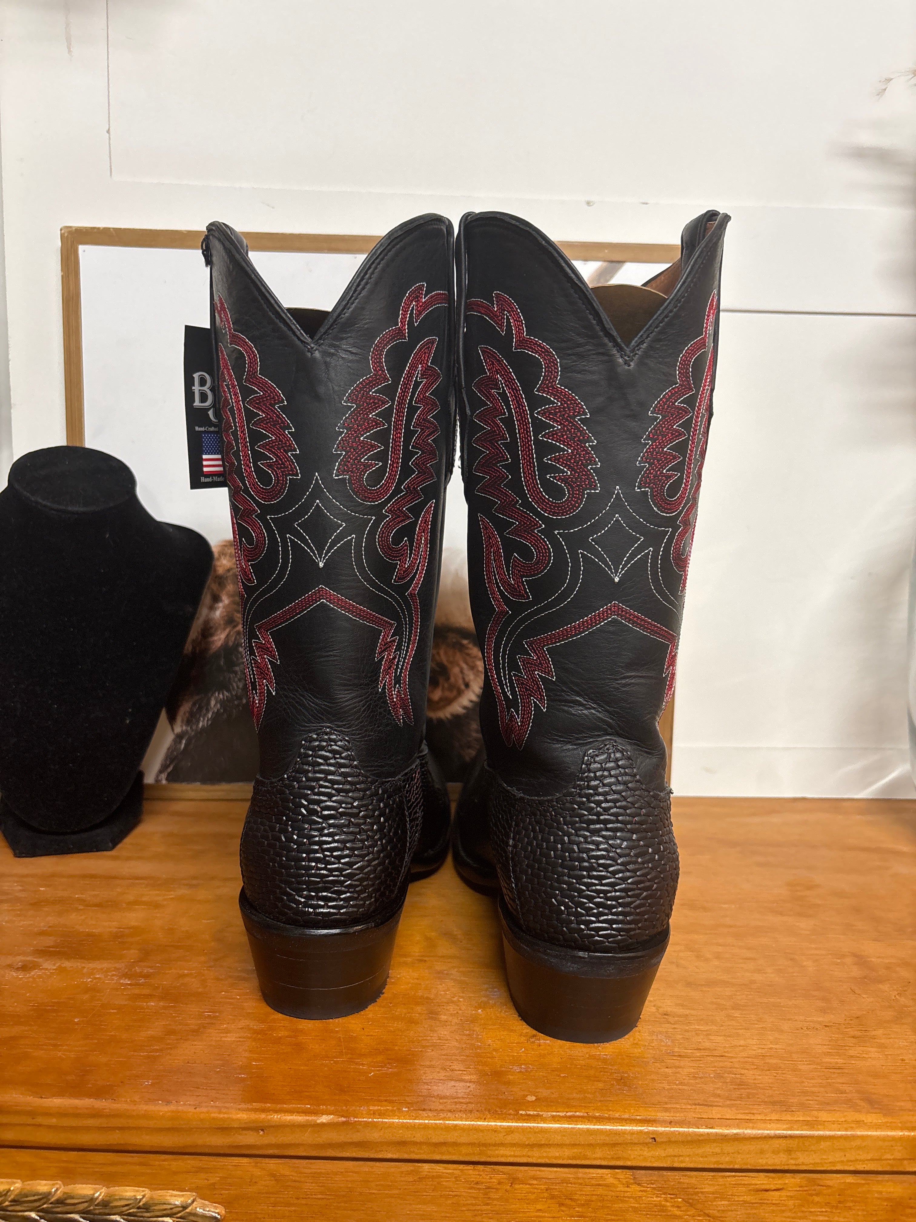 Black Jack Beaver Tail Men's Boots – Wiseman's Western
