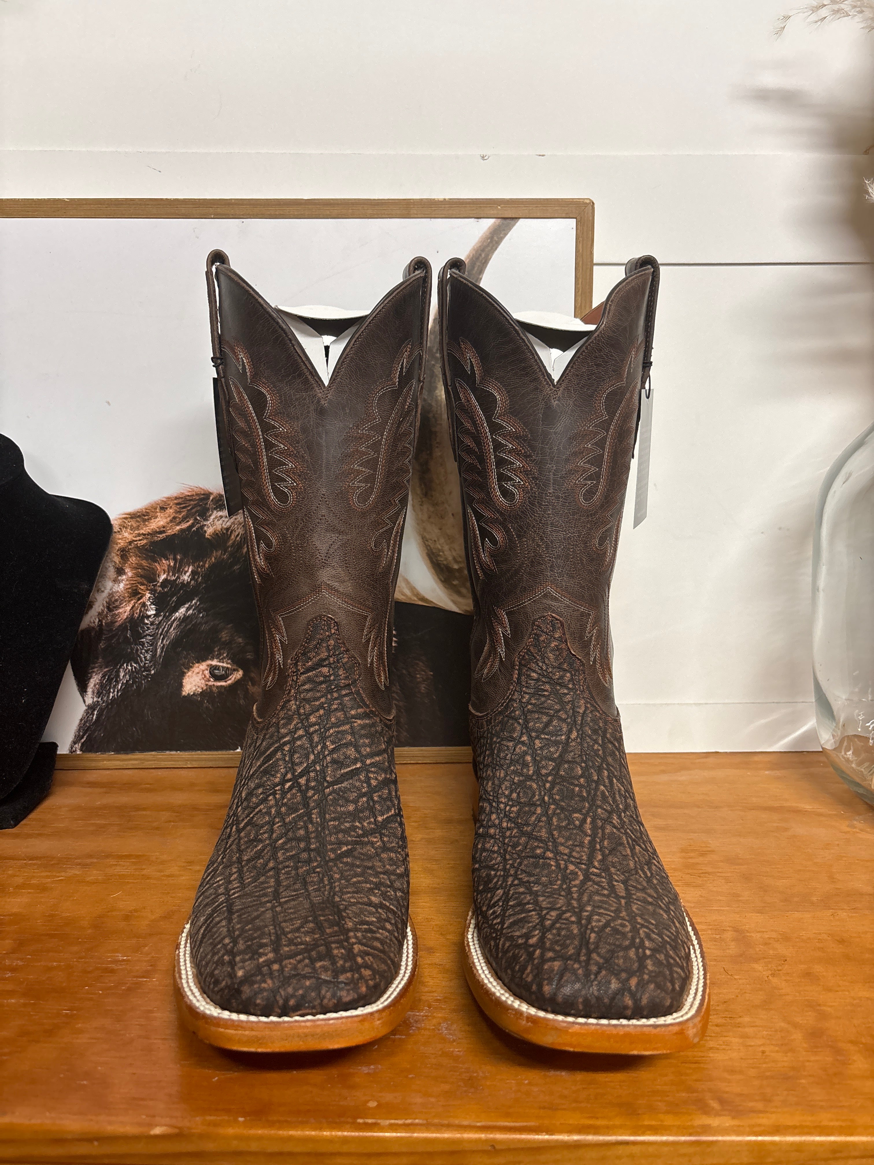 IRONHEART BOSSJACK ブーツジャック Black Jack Elephant Safari Cognac Boots – Wiseman's Western
