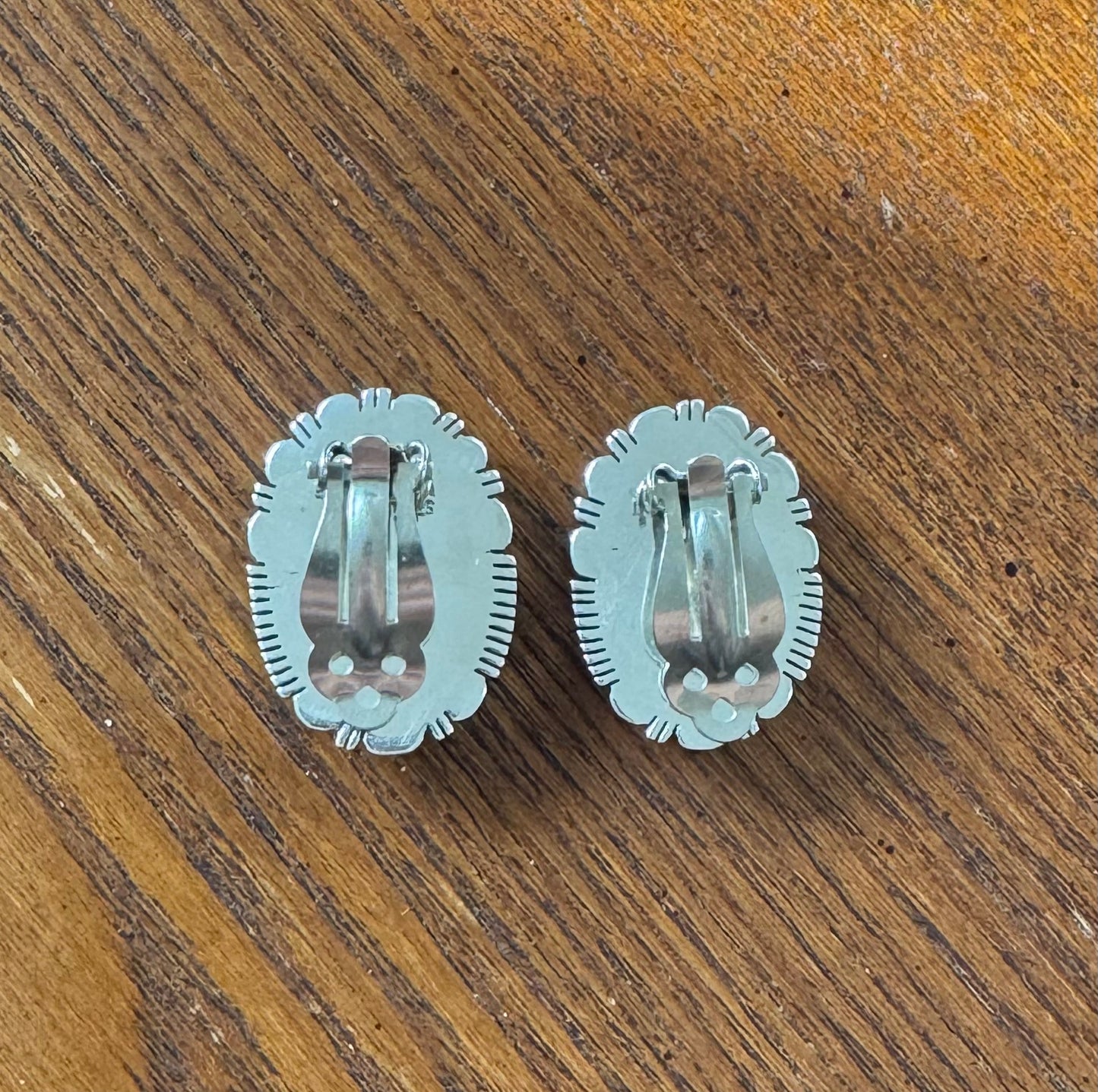 Authentic Mine #8 Clip on Earrings
