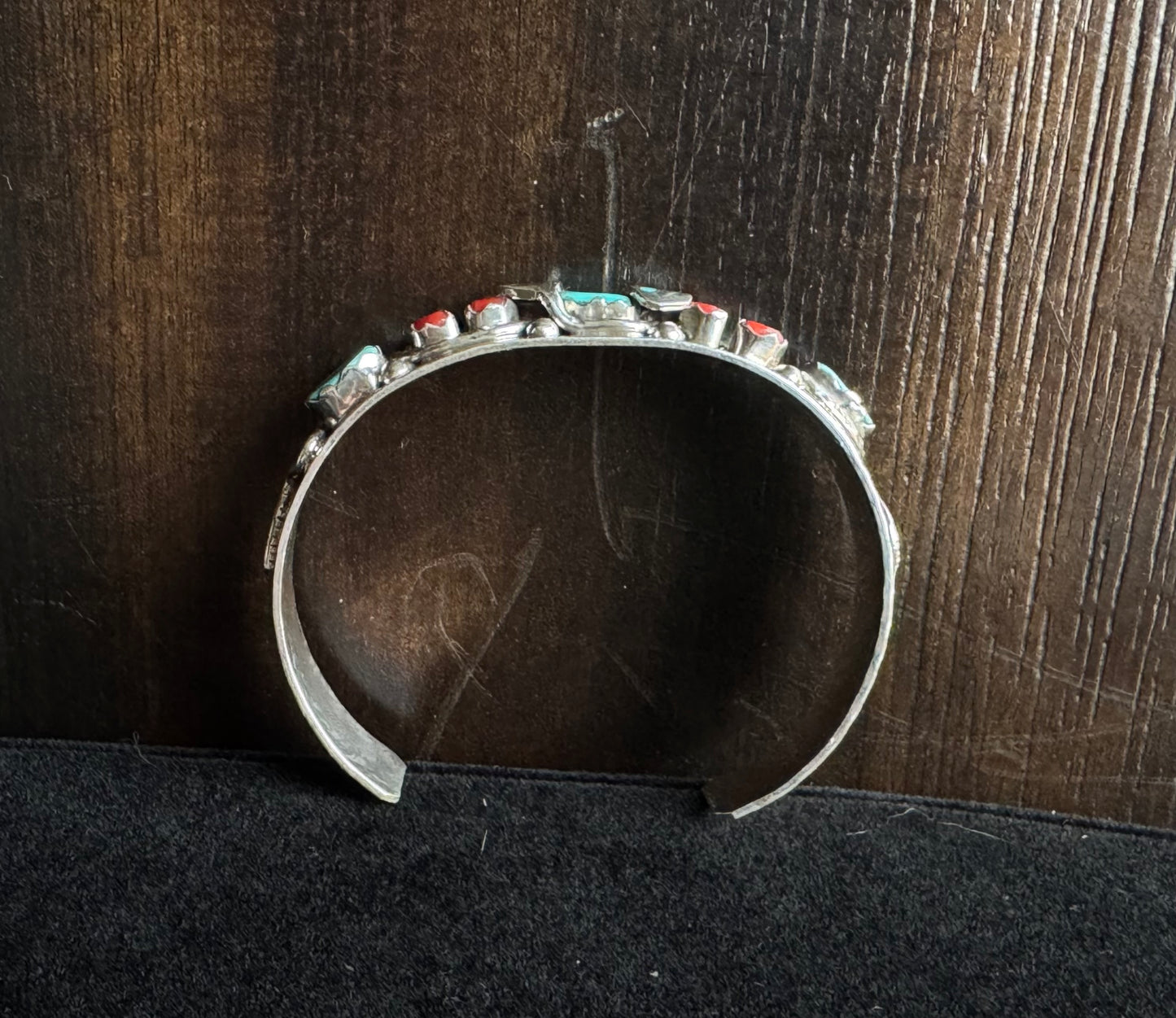 Authentic Effie C. Serpent Cuff in Red