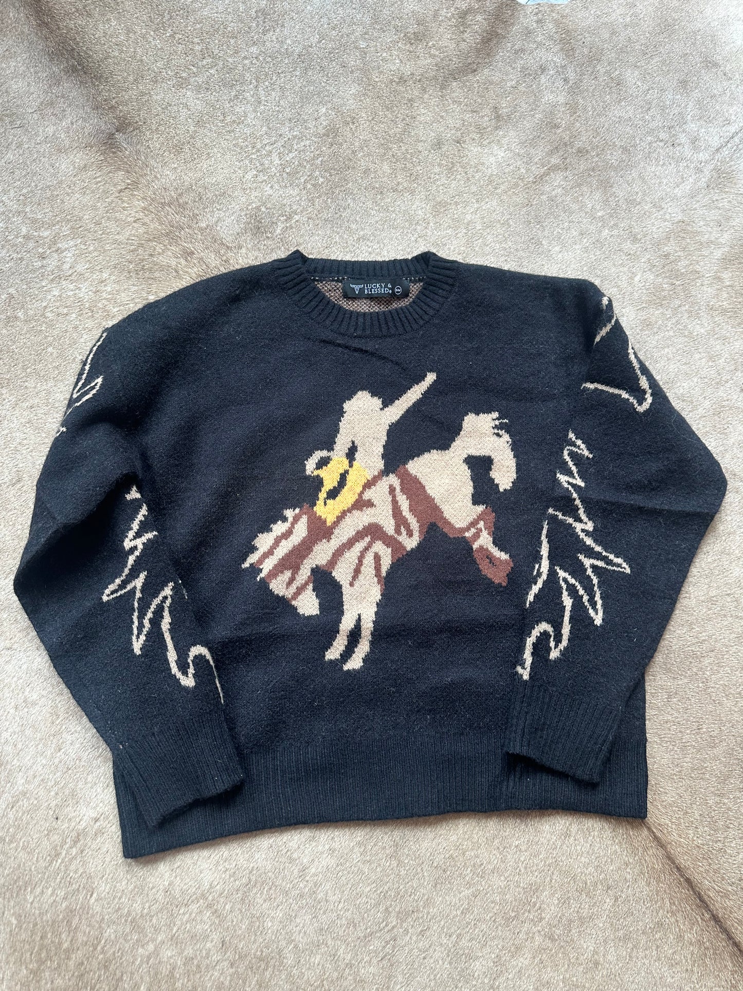 Bucking Bronc Sweater