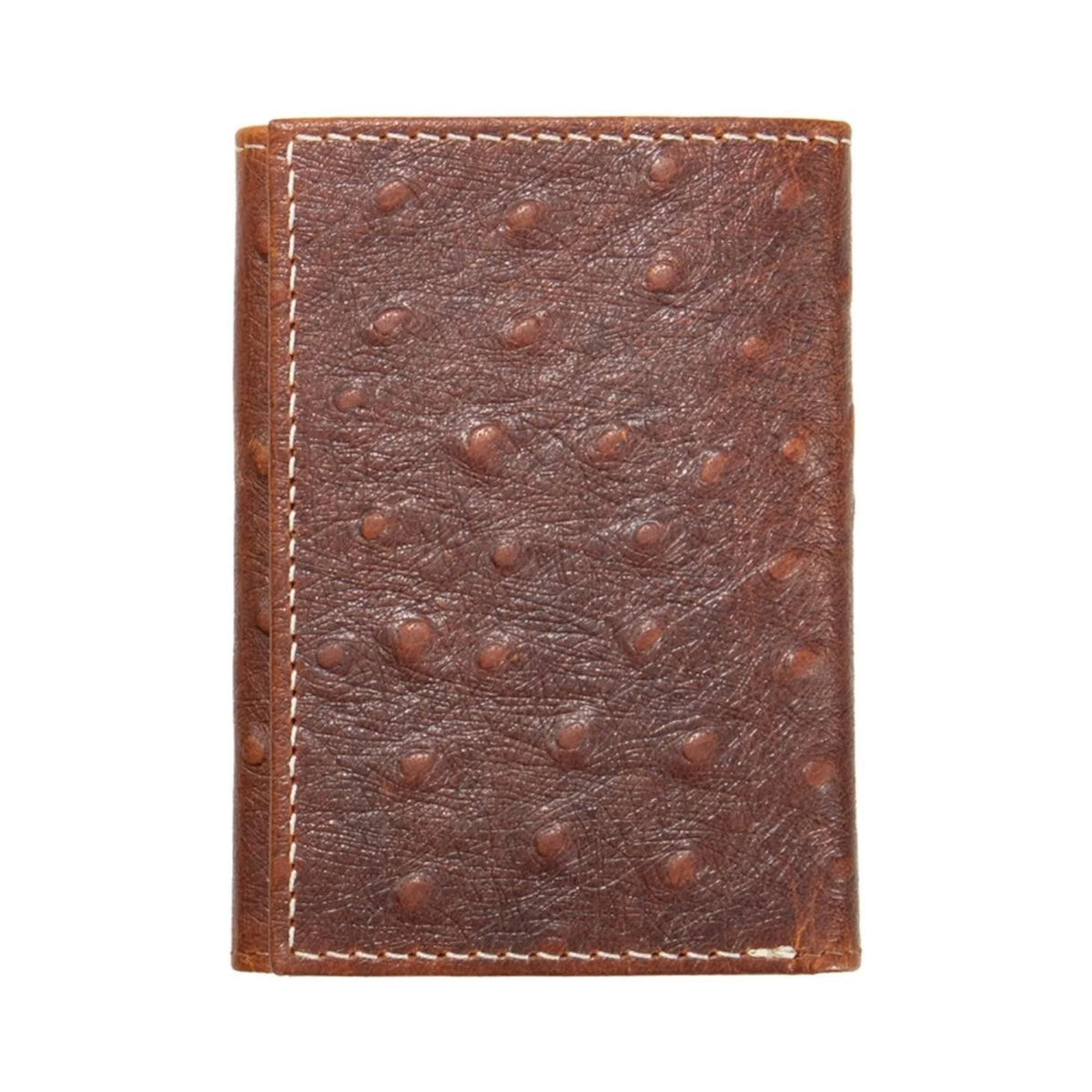 Nocona Ostrich Leather Trifold Wallet
