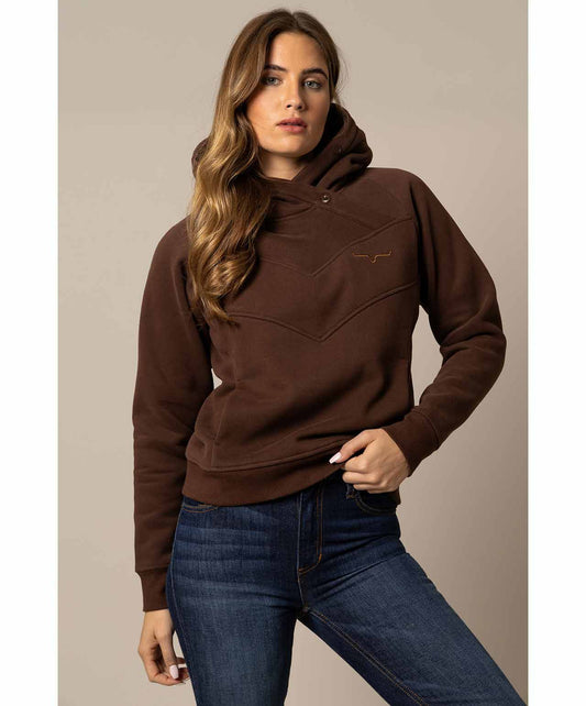 Kimes Ella Brown Women's Hoodie