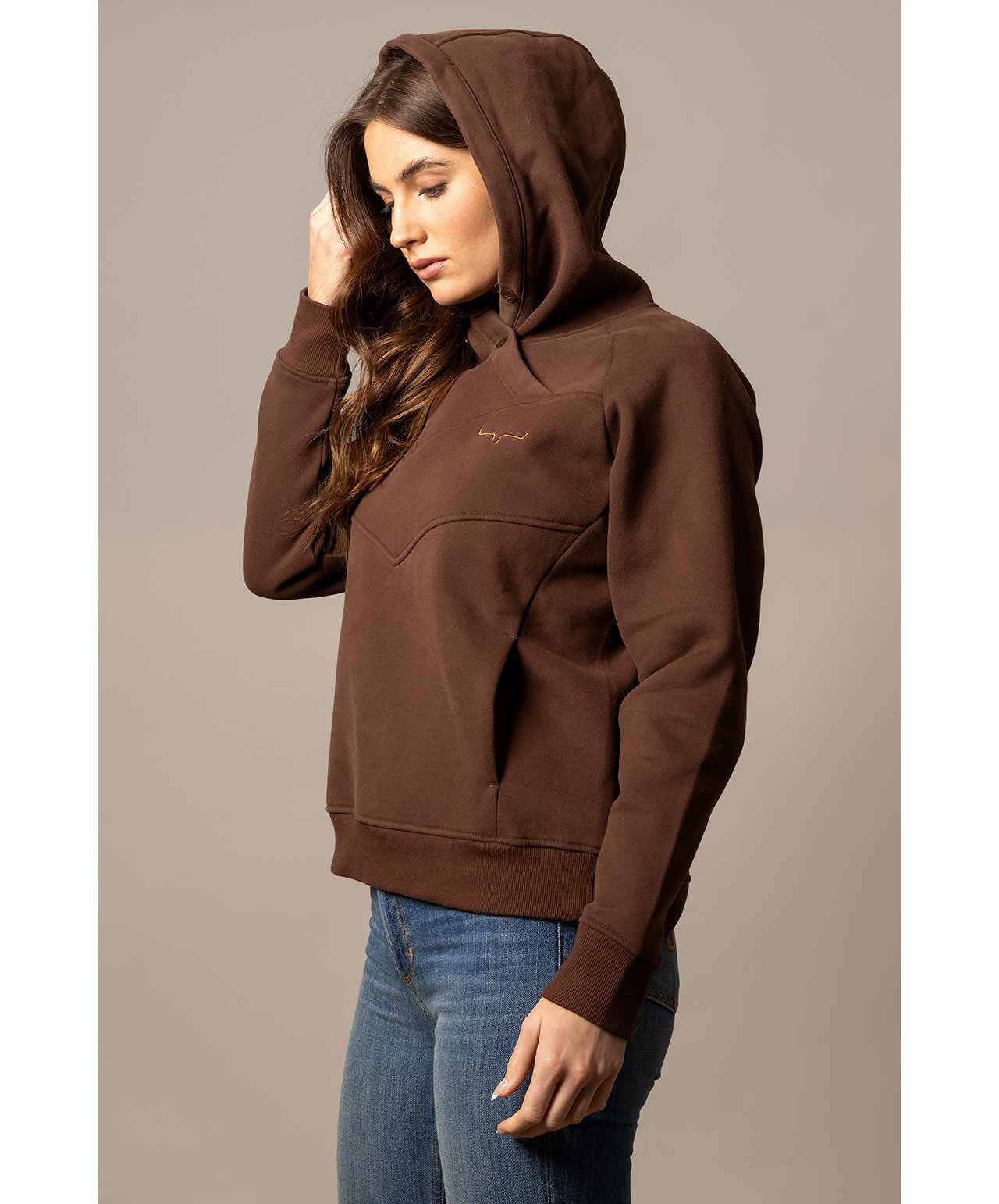 Kimes Ella Brown Women's Hoodie
