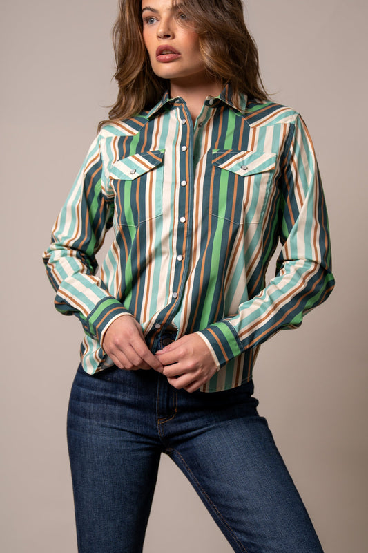 Kimes Kai Teal Snap Up