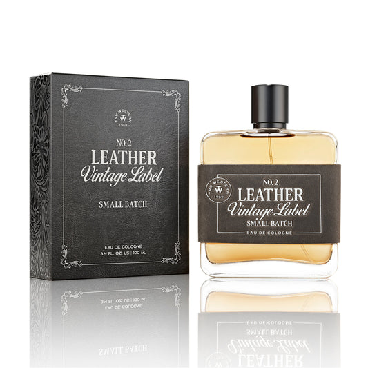 Leather #2 Small Batch Vintage Label Cologne