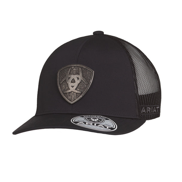 ARIAT METAL ARIAT SHIELD BLACK