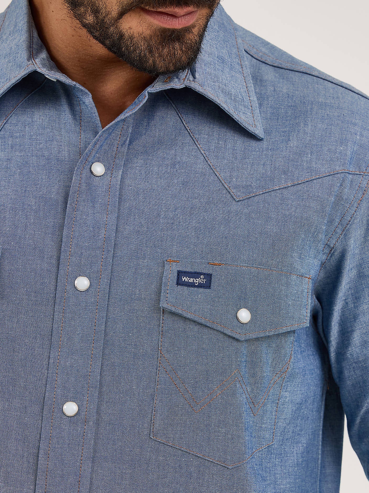 Wrangler Cowboy Chambray Shirt
