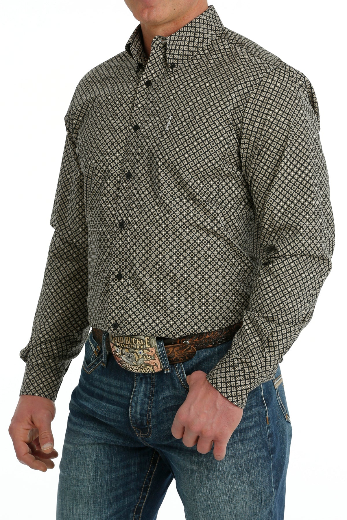 Cinch Crown Men's Button Up Shirt