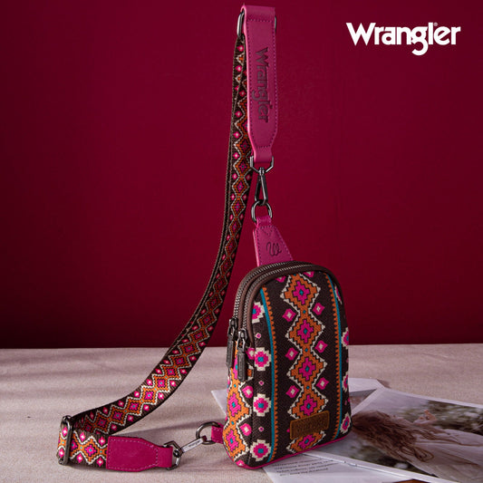 Wrangler Crossbody Sling Hot Pink