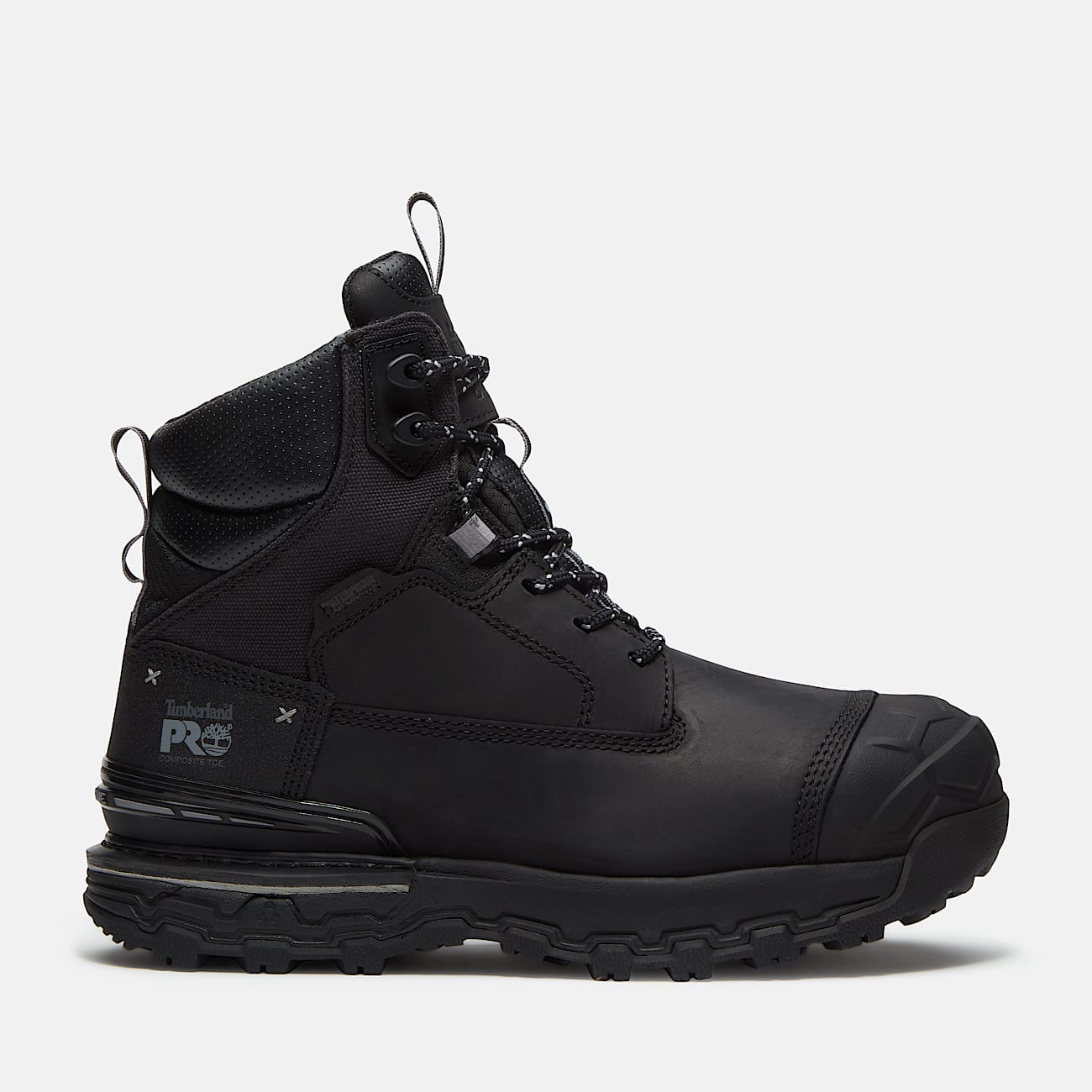 Men's Boondock Ultralight 6" Composite-Toe Waterproof Work Boot Black