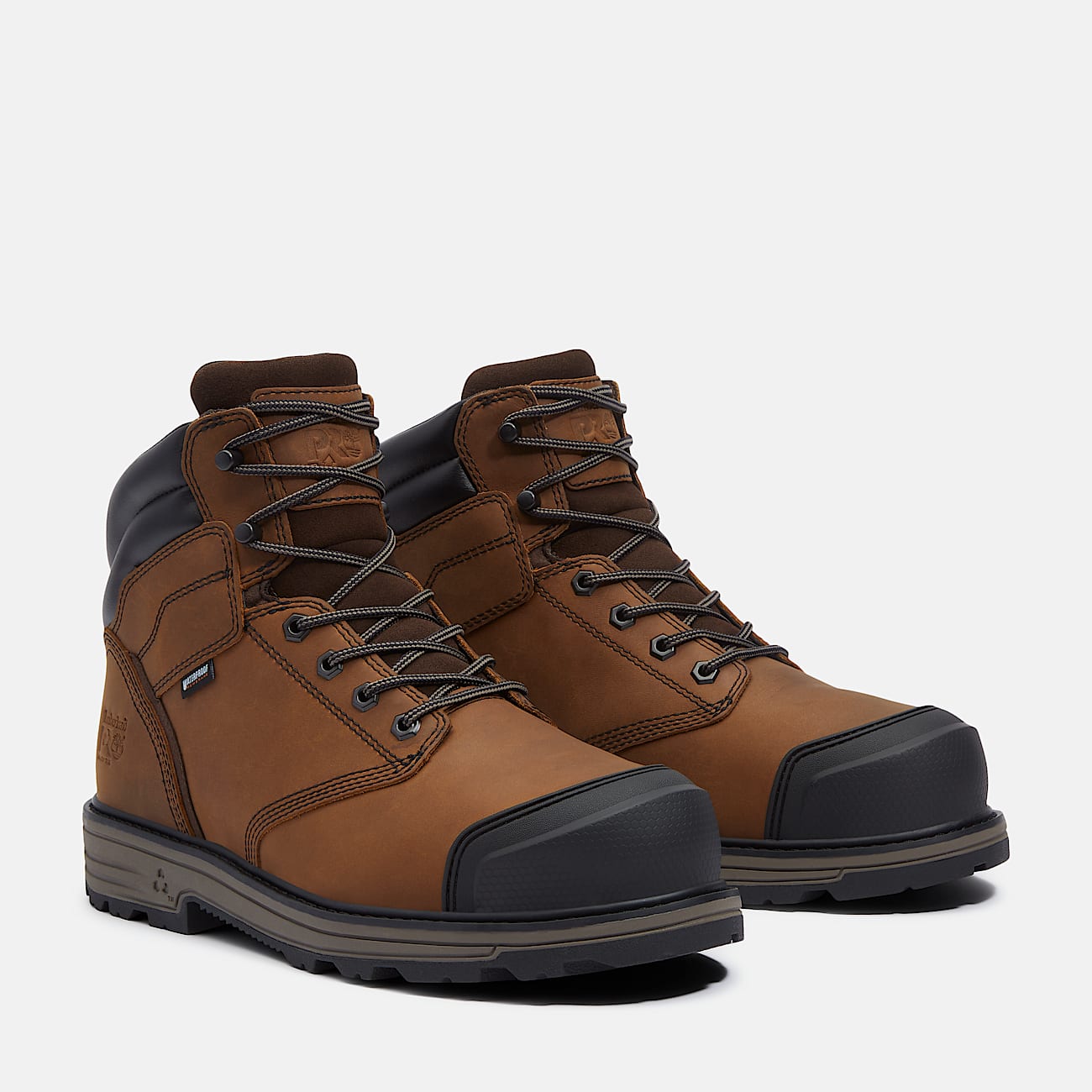 Timberland Men's TiTAN Tasker 6" Alloy-Toe Waterproof Work Boot With Toe Bumper