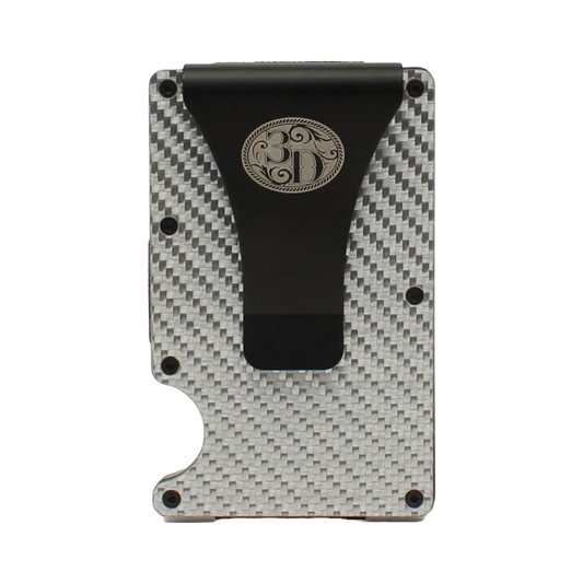 3D Belt® Men's Stainless Steel Grey Smart Wallet