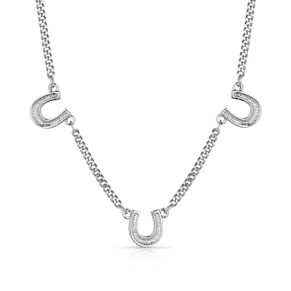 Luck's Coming Around Necklace