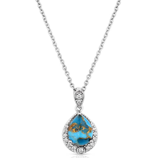 Montana Blue Rivers TQ Necklace