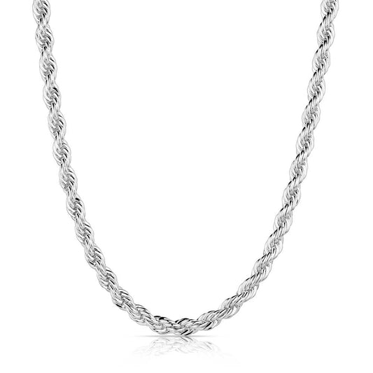 Twisted Rope Chain Necklace