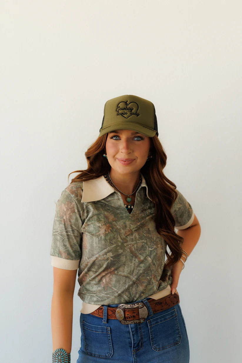Top Camo Vintage Polo