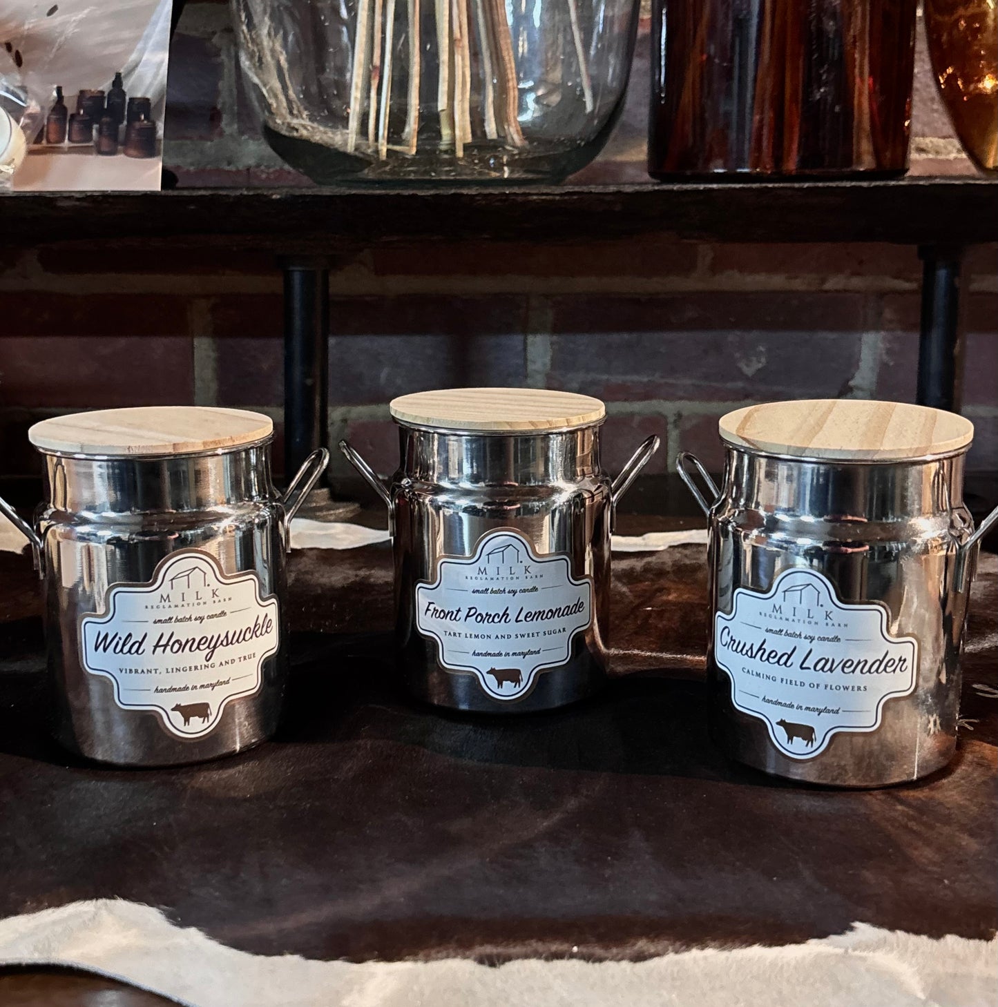 Milk Churn Canister Candle