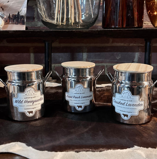 Milk Churn Canister Candle