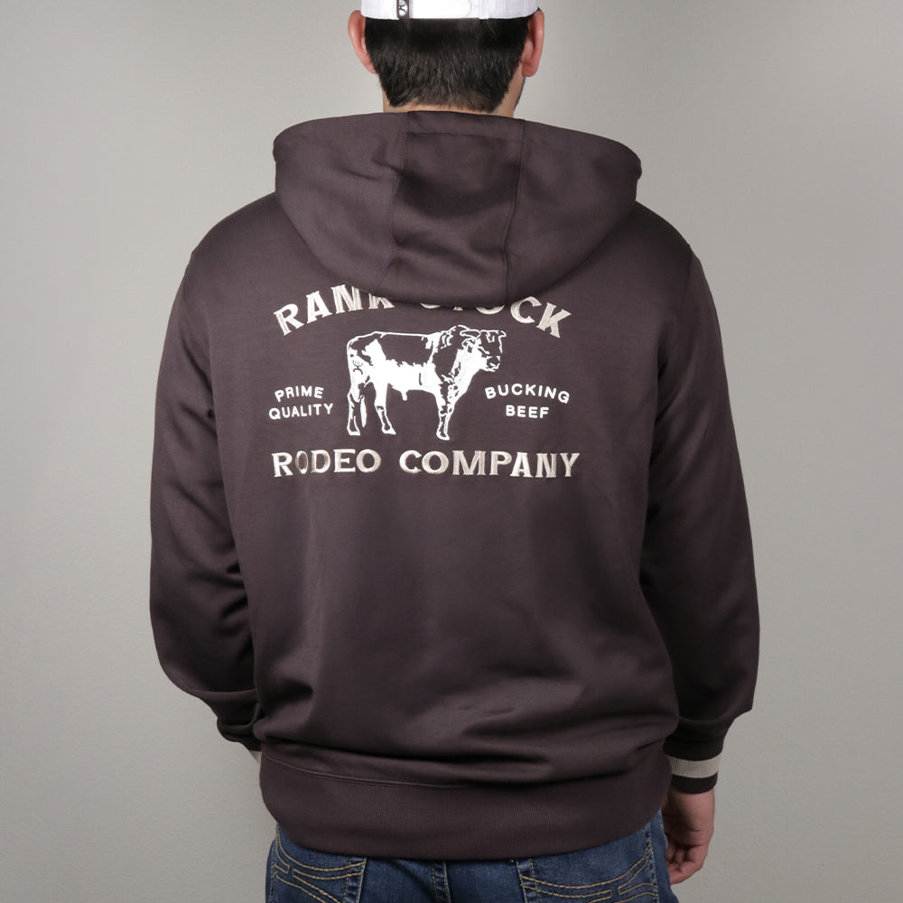Hooey Rank Stock Brown Hoody