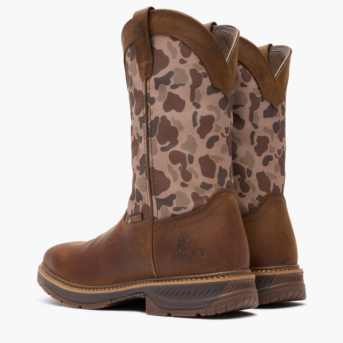 Rocky Ride LTE Waterproof Western Boot