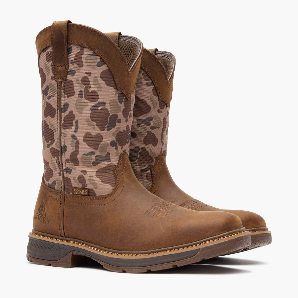 Rocky Ride LTE Waterproof Western Boot