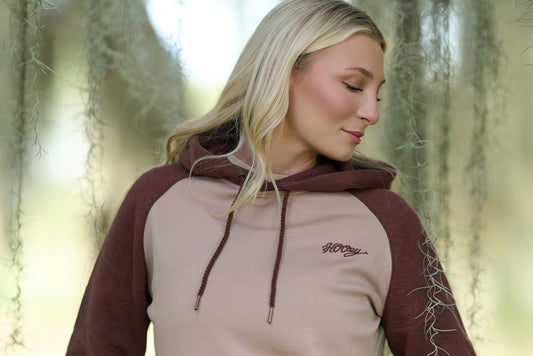 Hooey Legendary Tooled Brown Hoody