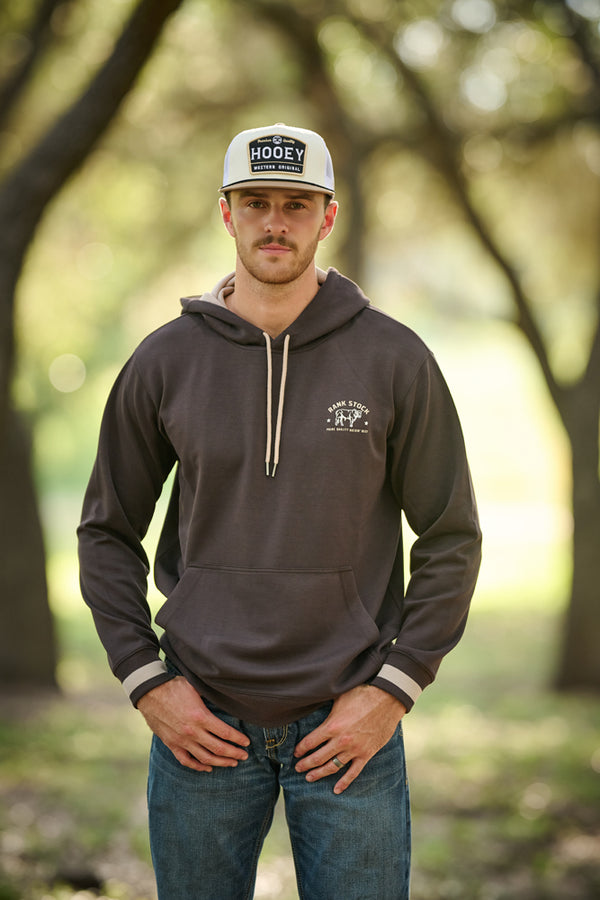 Hooey Rank Stock Brown Hoody