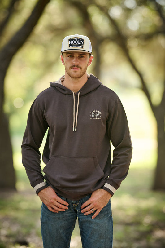 Hooey Rank Stock Brown Hoody