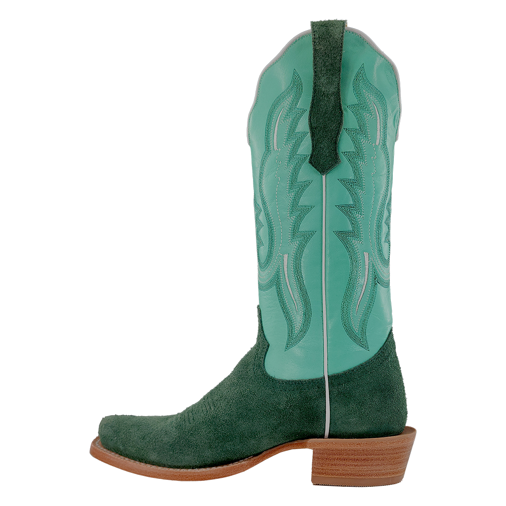 R. Watson Teal Roughout Women's Boots