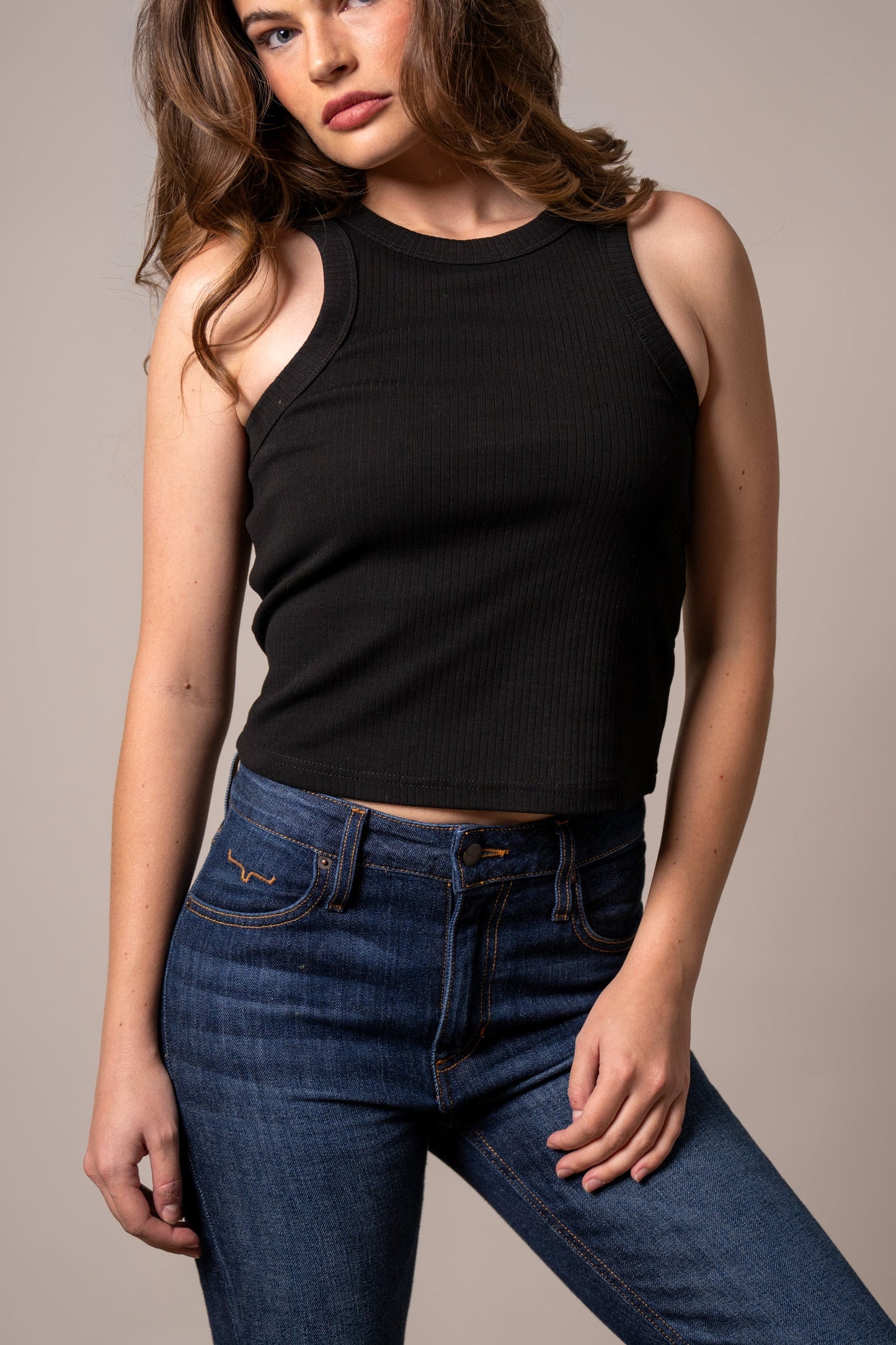Kimes Reagan Black Tank