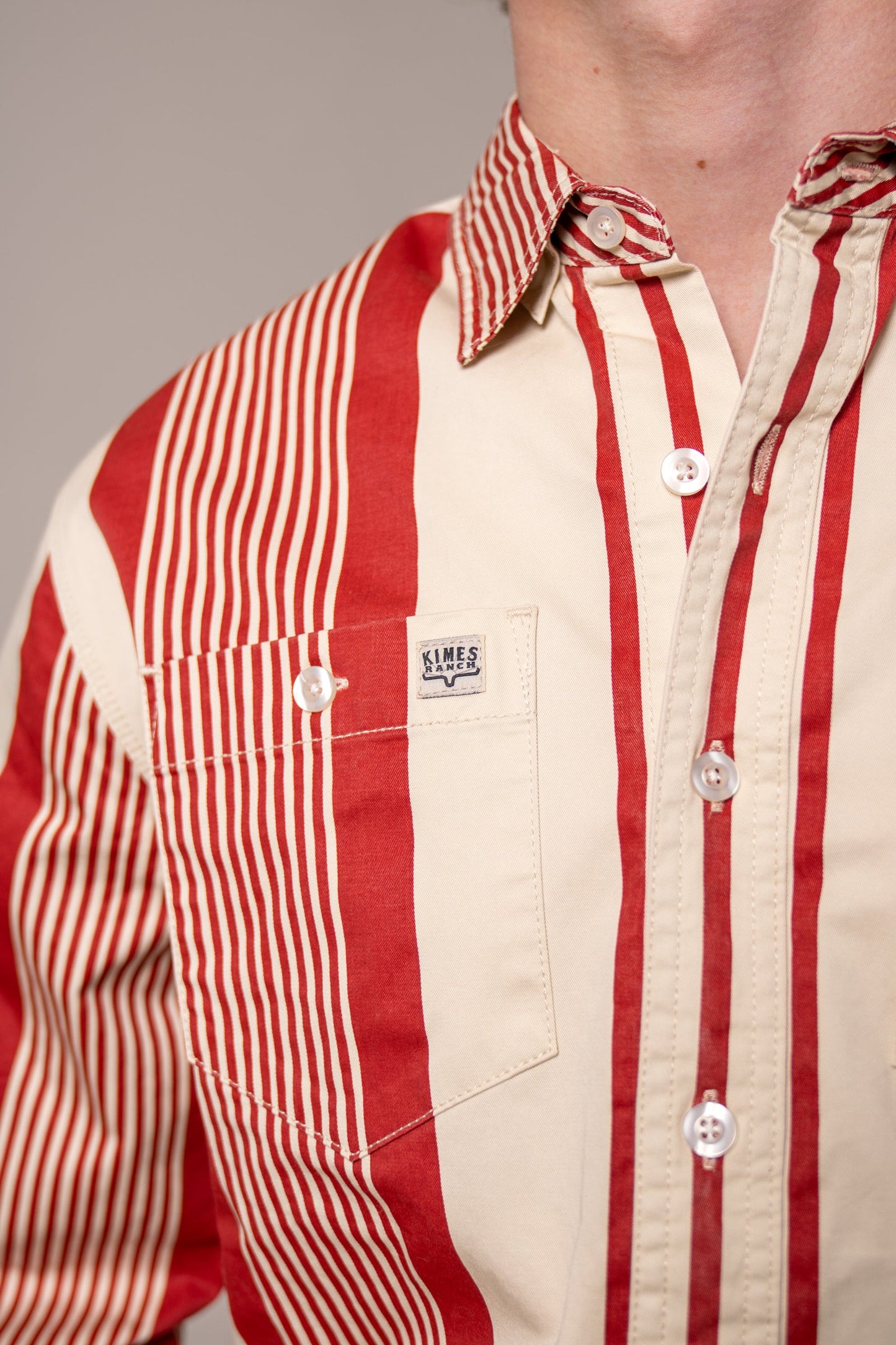 Kimes Reddy Brick Brushpopper Shirt