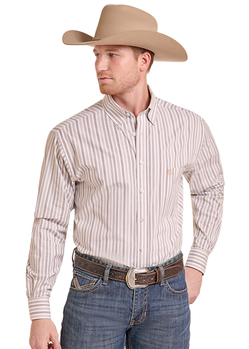Rock & Roll Sand Stripe Snap Up