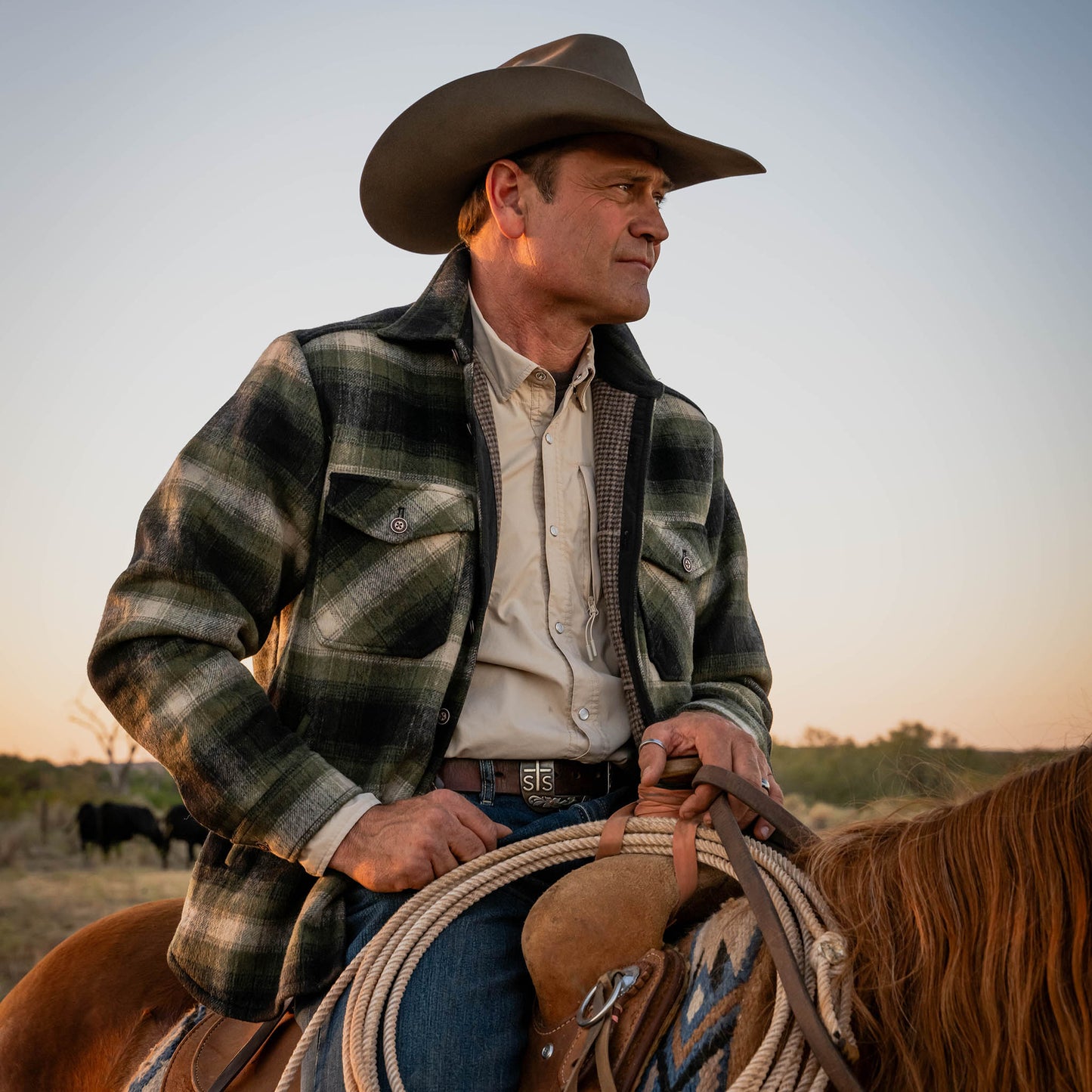 STS Haskell Men's Wool Plaid Shirt