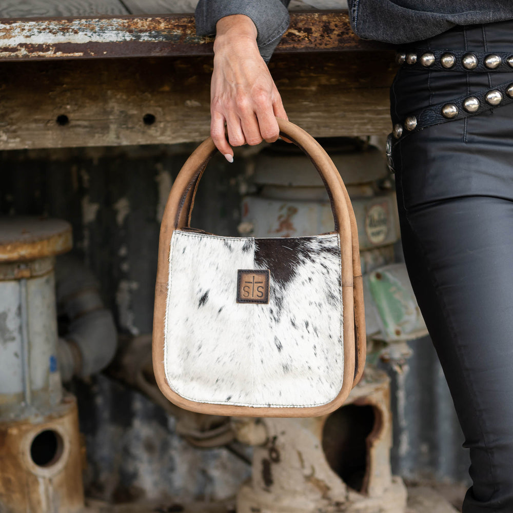 Cowhide Sugar Satchel