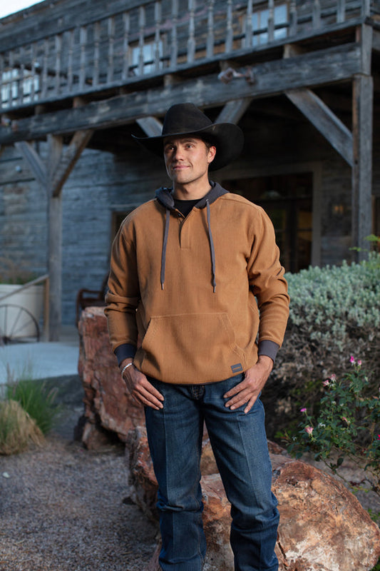 Hooey Cowboy Corduroy Hoody