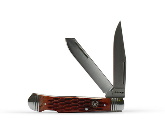 Ariat stainless steel pocket  1/8"