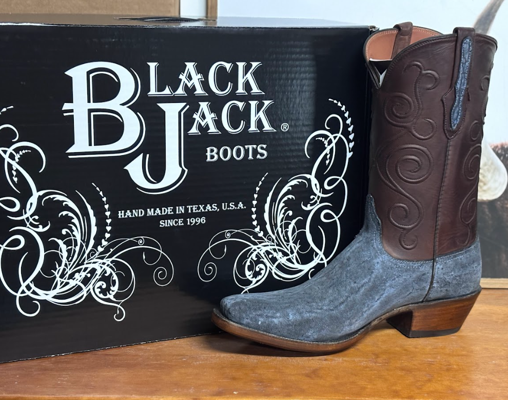 Black Jack Safari Blue Boots