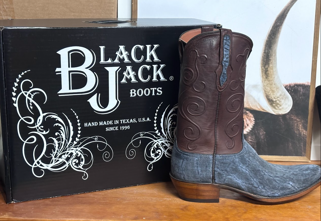 Black Jack Safari Blue Boots