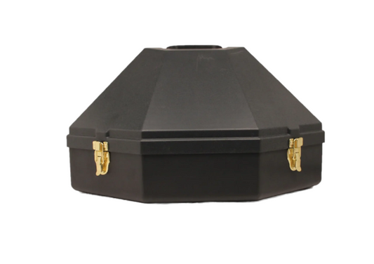 M&F® Large Black Hat Storage Case