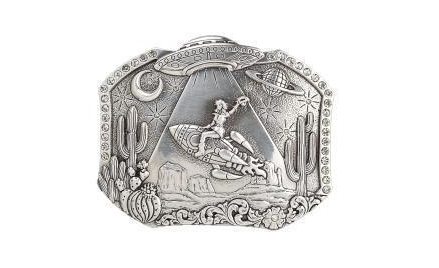 BLAZIN' ROXX "COSMIC DESERT SCENE" BELT BUCKLE
