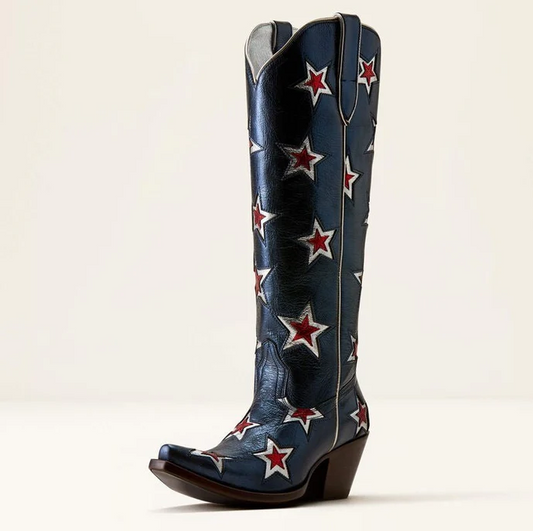 Ariat Casanova Star X Toe Starlight Blue