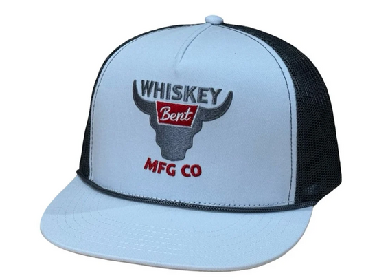 Whiskey Bent Banquet White hat