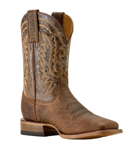 Ariat Men's Saddle Brown Bison Rock Ridge