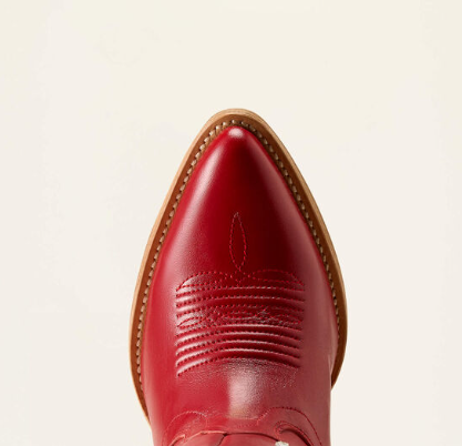 Ariat Beaux Crimson Red and Ivory Pearl