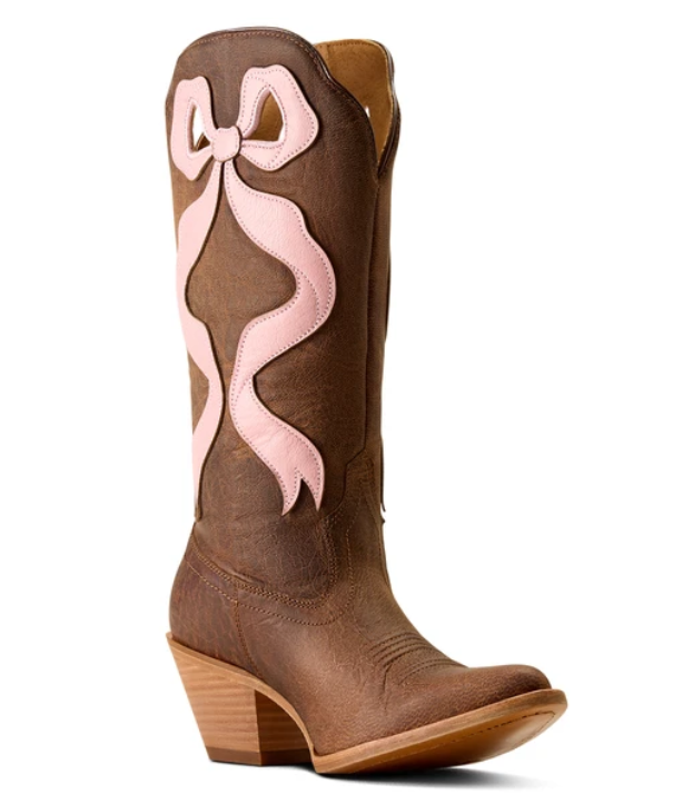 Ariat Beaux Weather Tan and Baby Pink