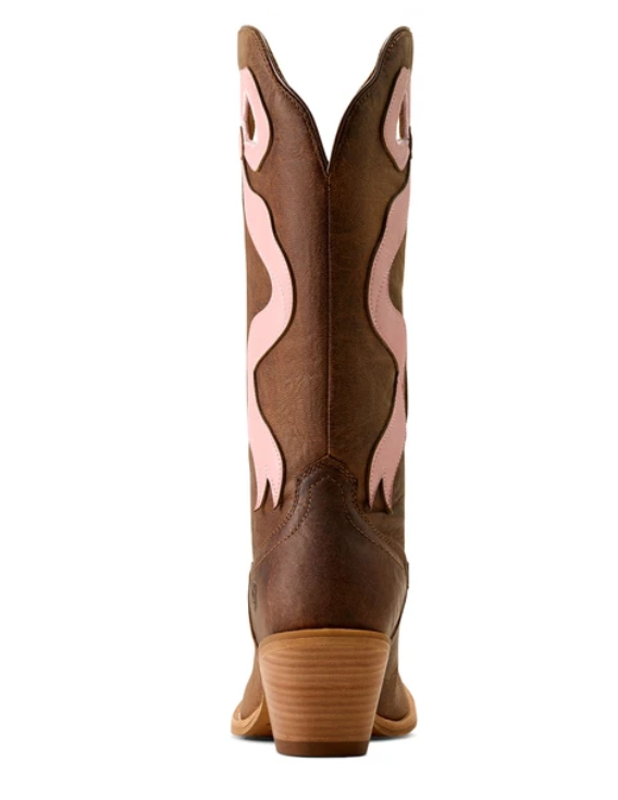 Ariat Beaux Weather Tan and Baby Pink