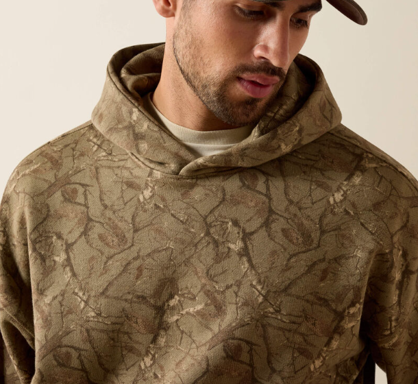 Ariat - ToughStock Washed Heavyweight Fleece Hoodie